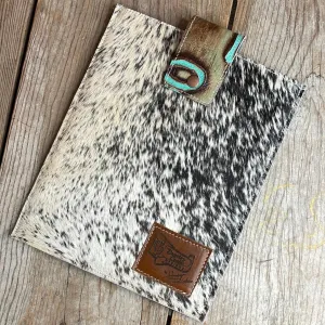 13'' Tablet Sleeve - B&W Speckle w/ Patina Brands
