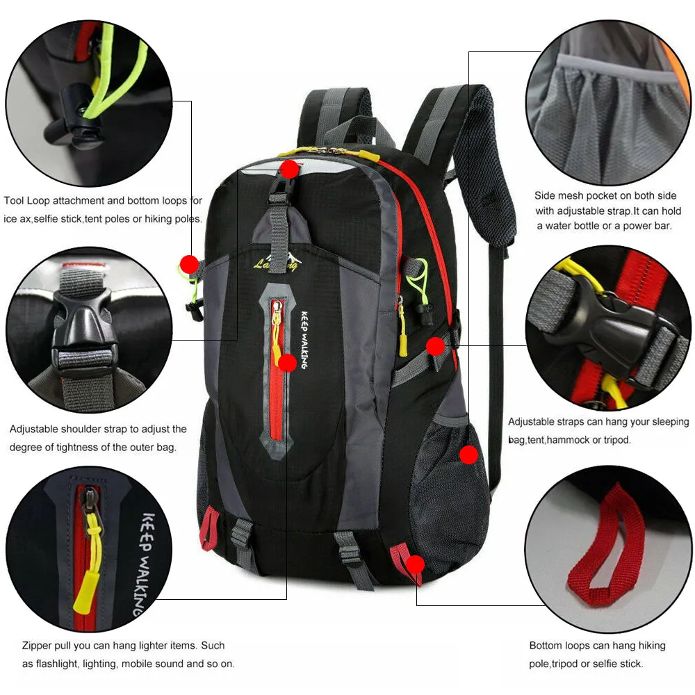 40L Waterproof Hiking Rucksack