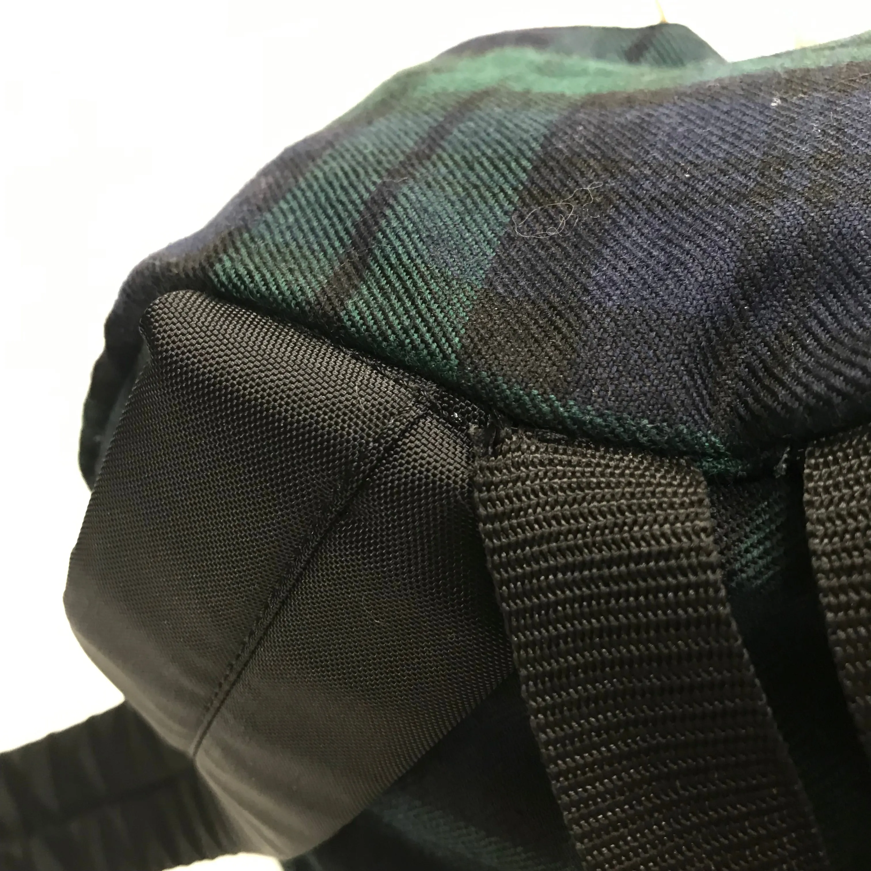 A Bathing Ape Bape x Lochcarron Tartan Plaid Backpack