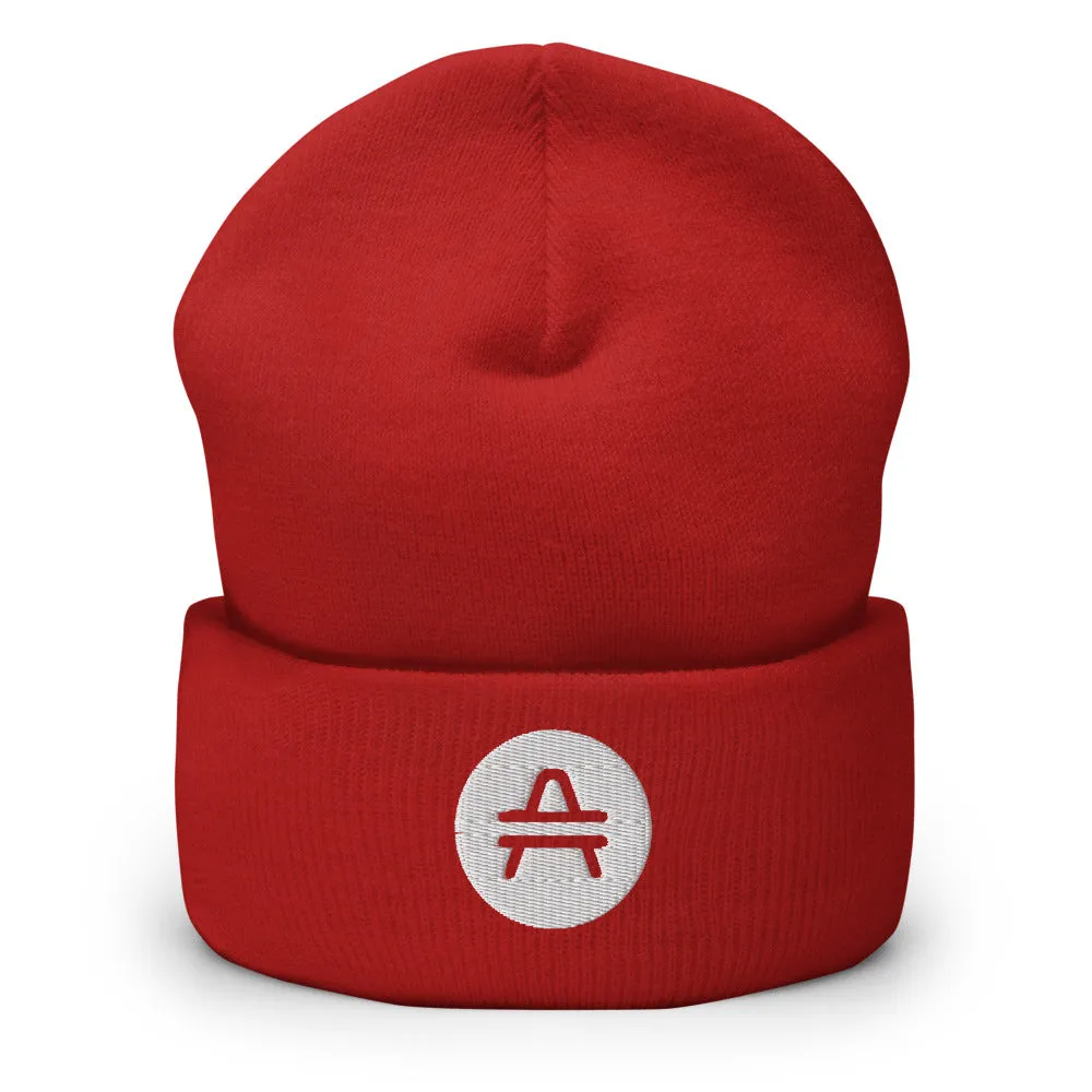 AMP Token Solid Alt-logo Beanie
