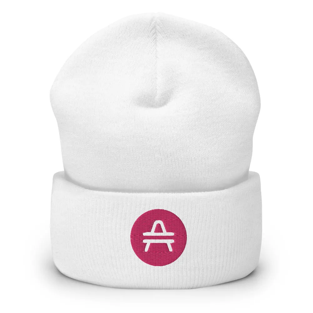 AMP Token Solid Alt-logo Beanie