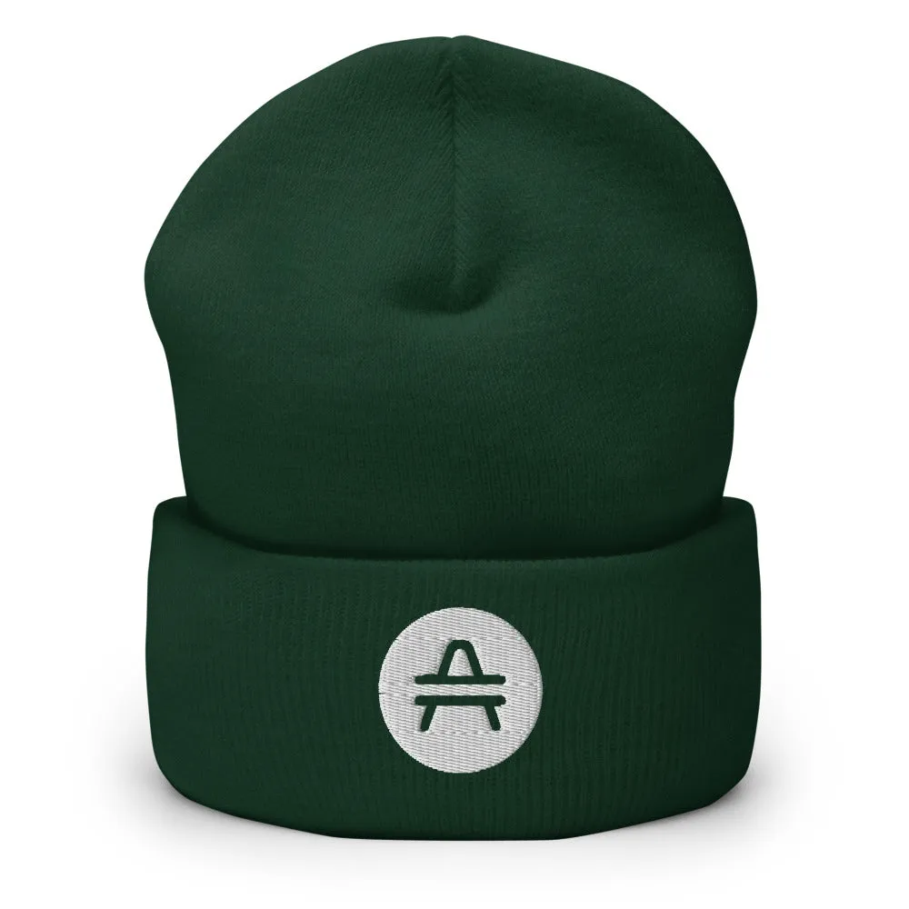 AMP Token Solid Alt-logo Beanie