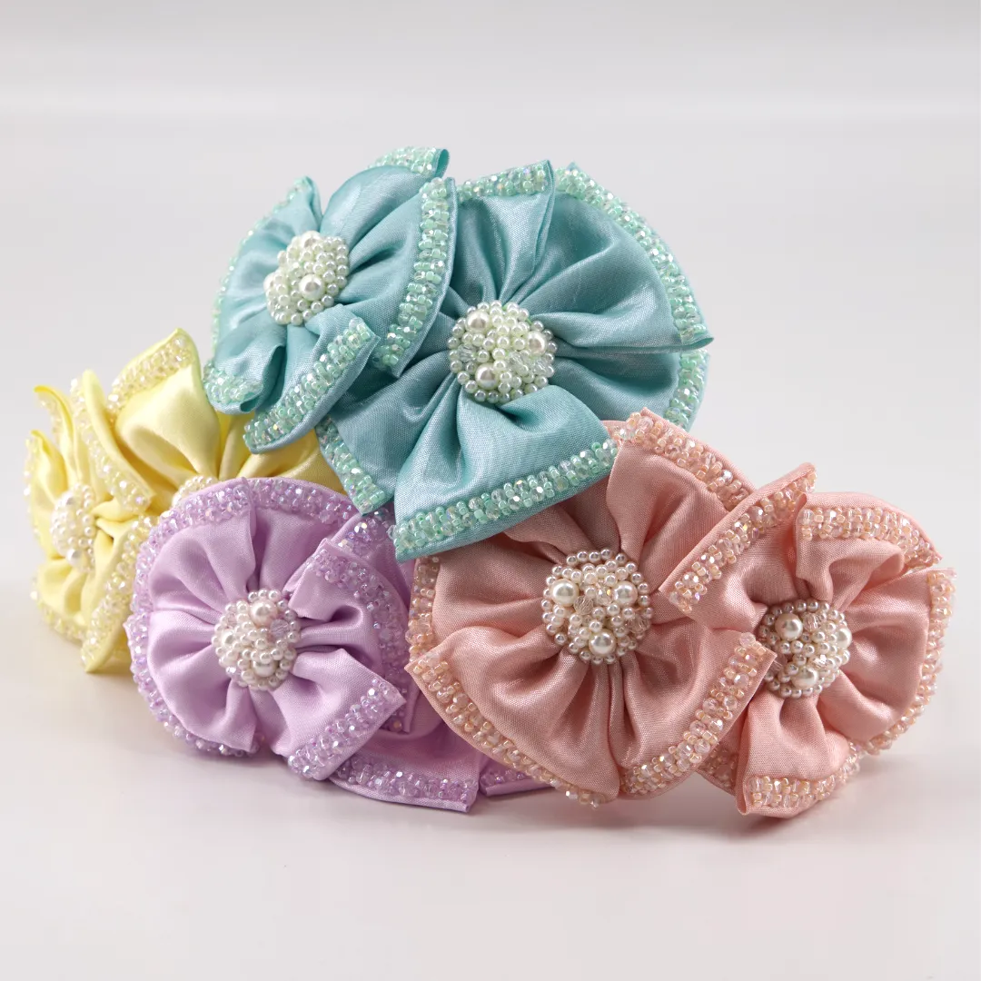 Angelina Designer Handmade Mint Kids Headband