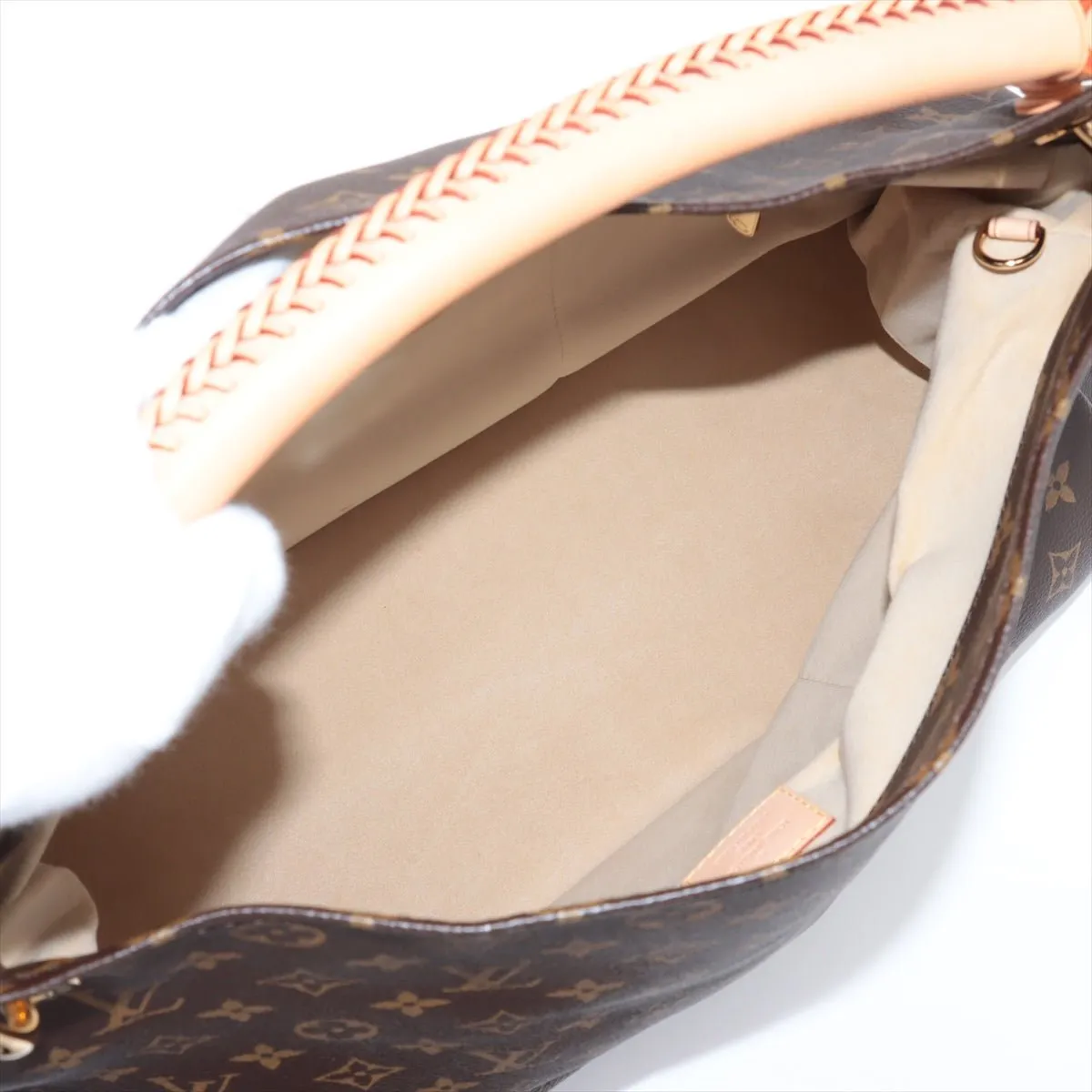 Artsy Canvas Hobo Bag Monogram