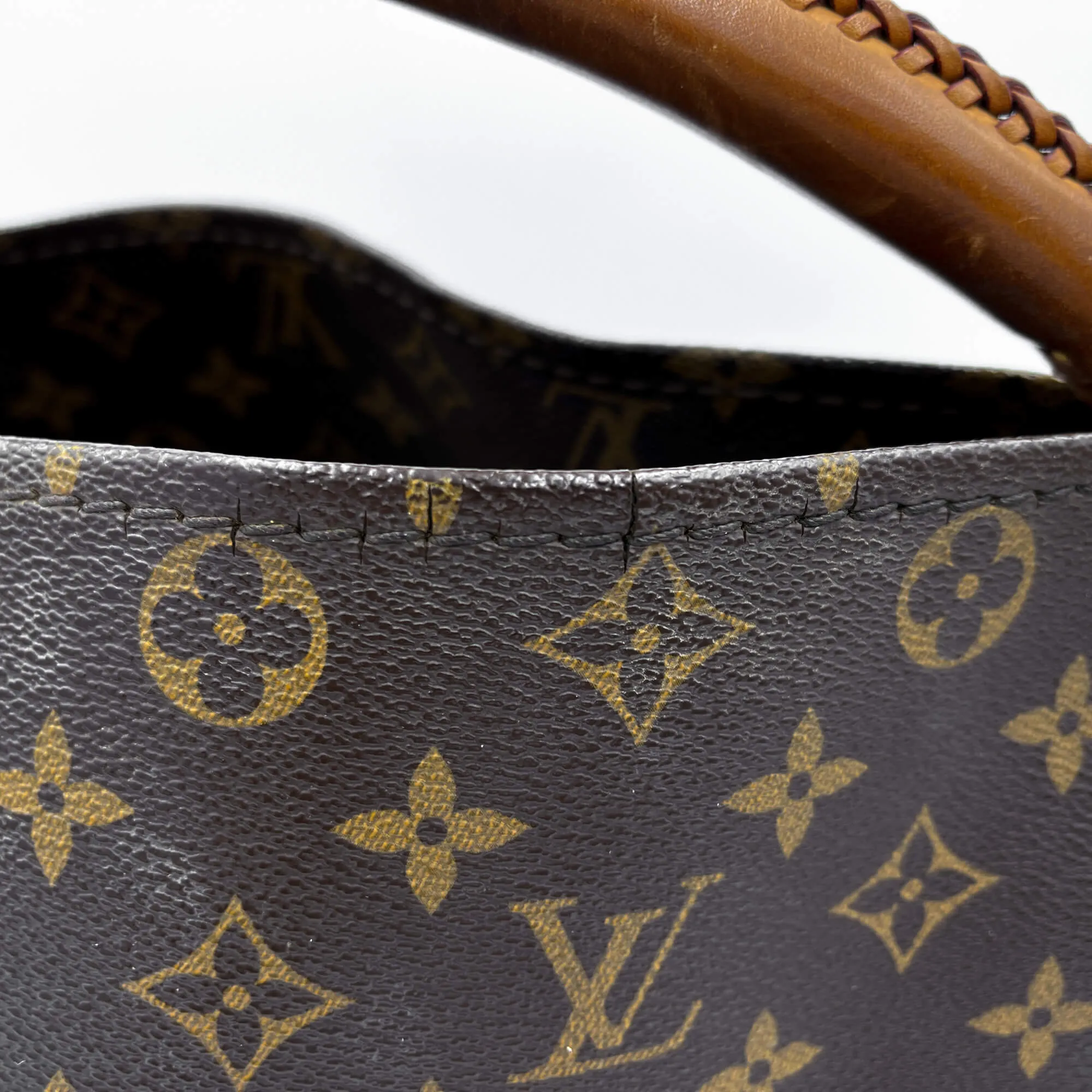 Artsy Canvas Hobo Bag Monogram