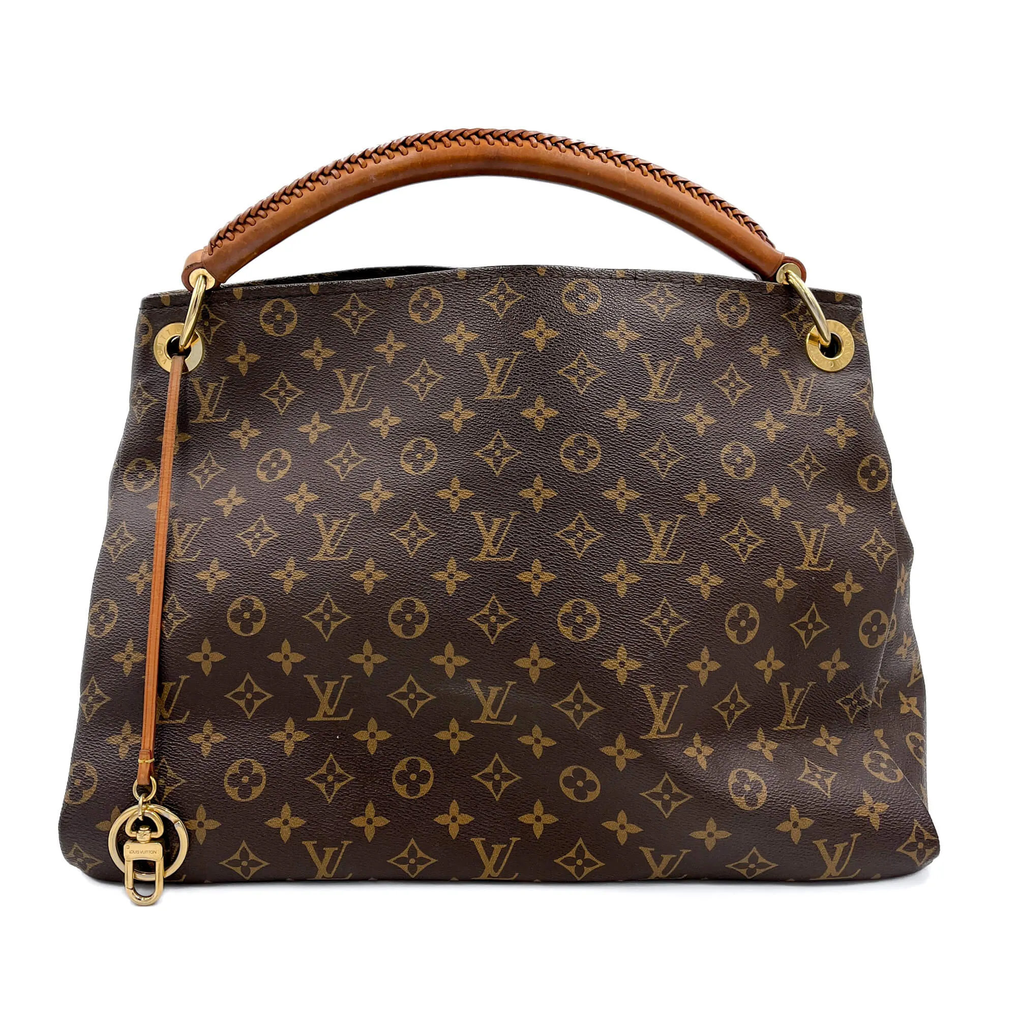 Artsy Canvas Hobo Bag Monogram