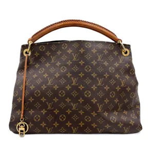 Artsy Canvas Hobo Bag Monogram
