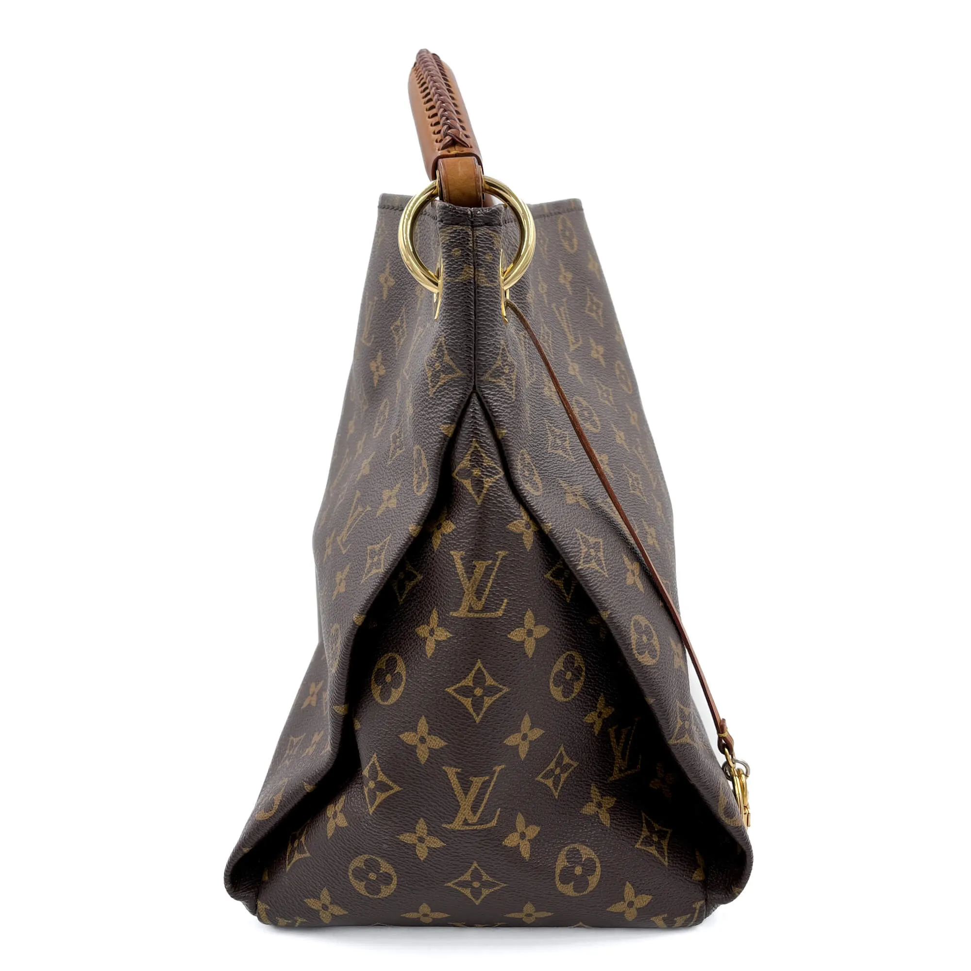 Artsy Canvas Hobo Bag Monogram