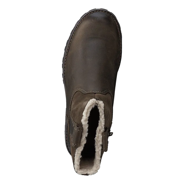 Asphalt Trail Warm-Lined CA1BSN Dark Brown Full-Grain w Suede