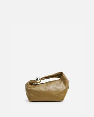 Astrid Handbag Leather Patent Olive