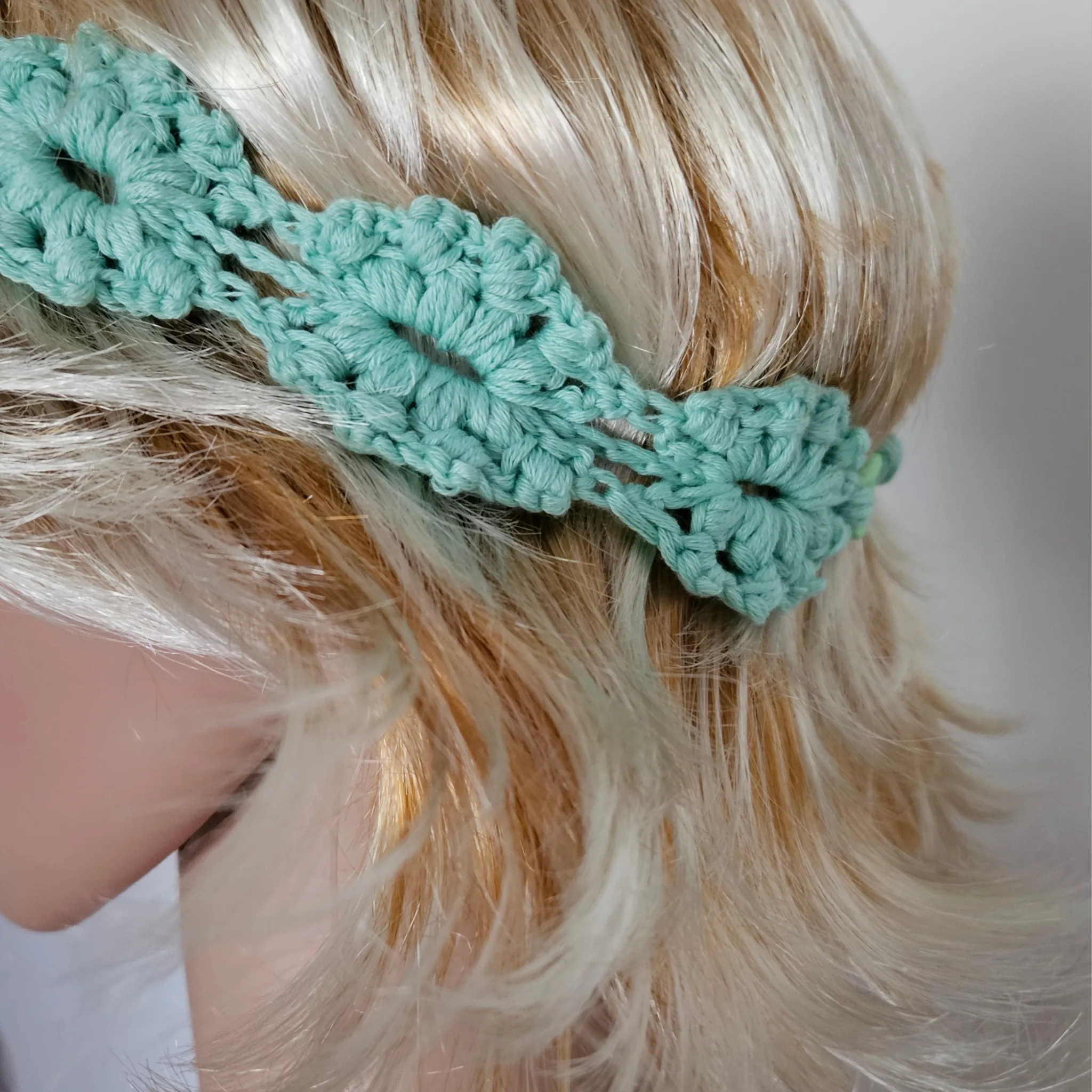 Aurora Halo Crochet Handmade Headband