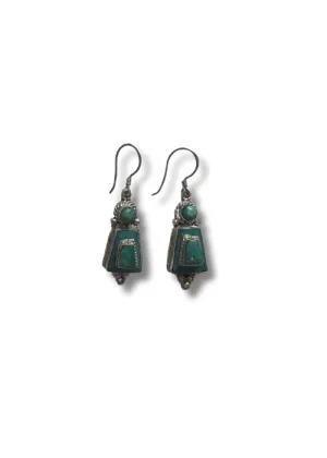 Azalia Drop Turquoise // Sterling Silver