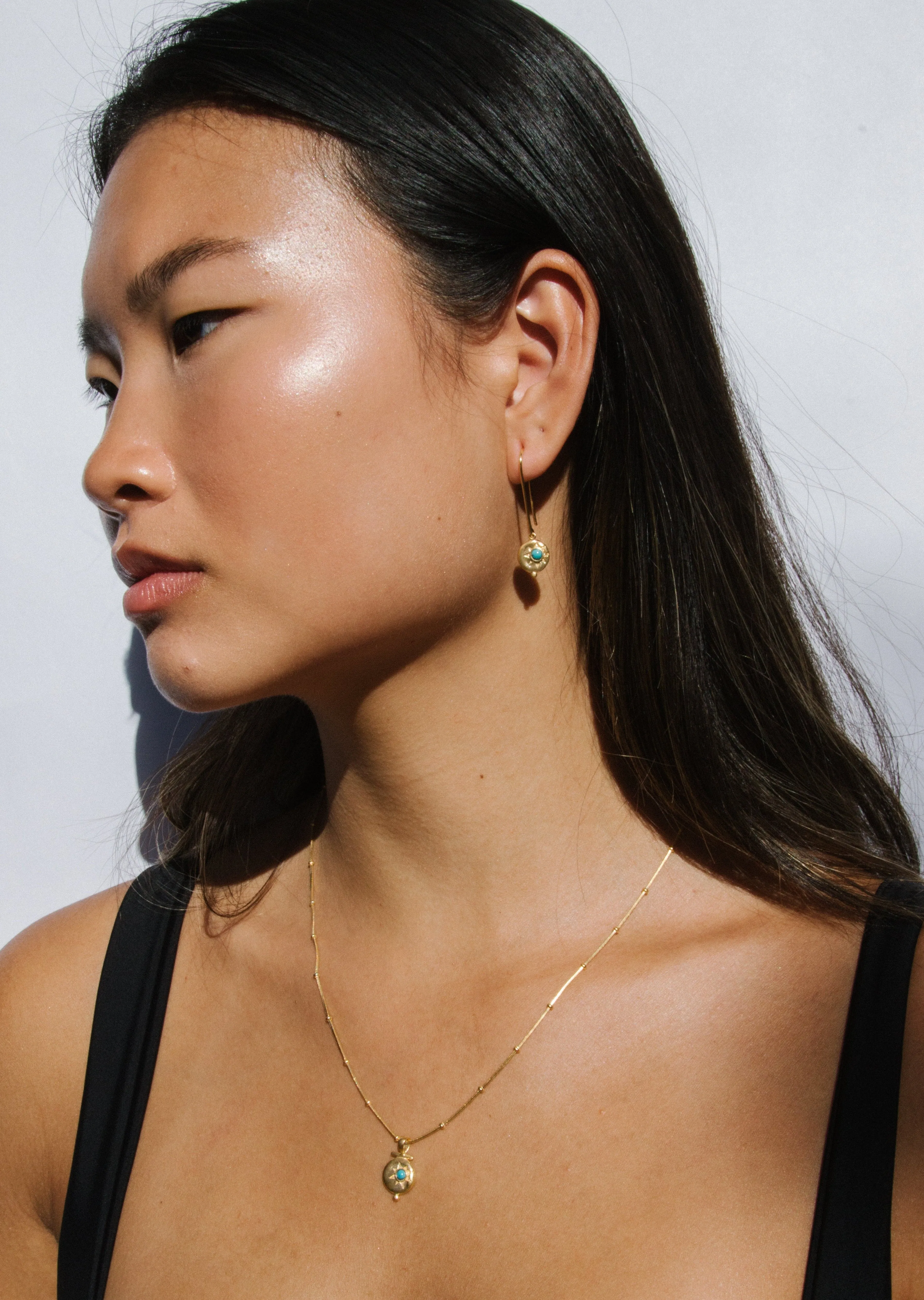 Azure Necklace // Gold