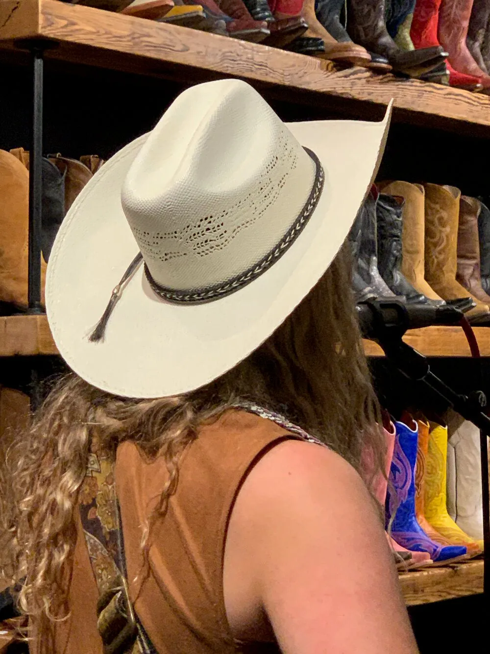 Bangora Bone Straw Hat