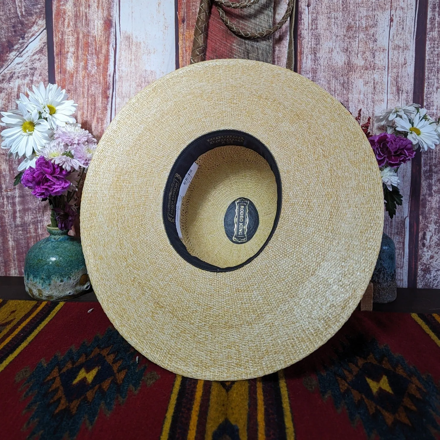 Bangora Straw Hat the "Open Crown" by Rodeo King   BangoraRK