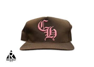 Baseball Snapback "Brown/Pink"