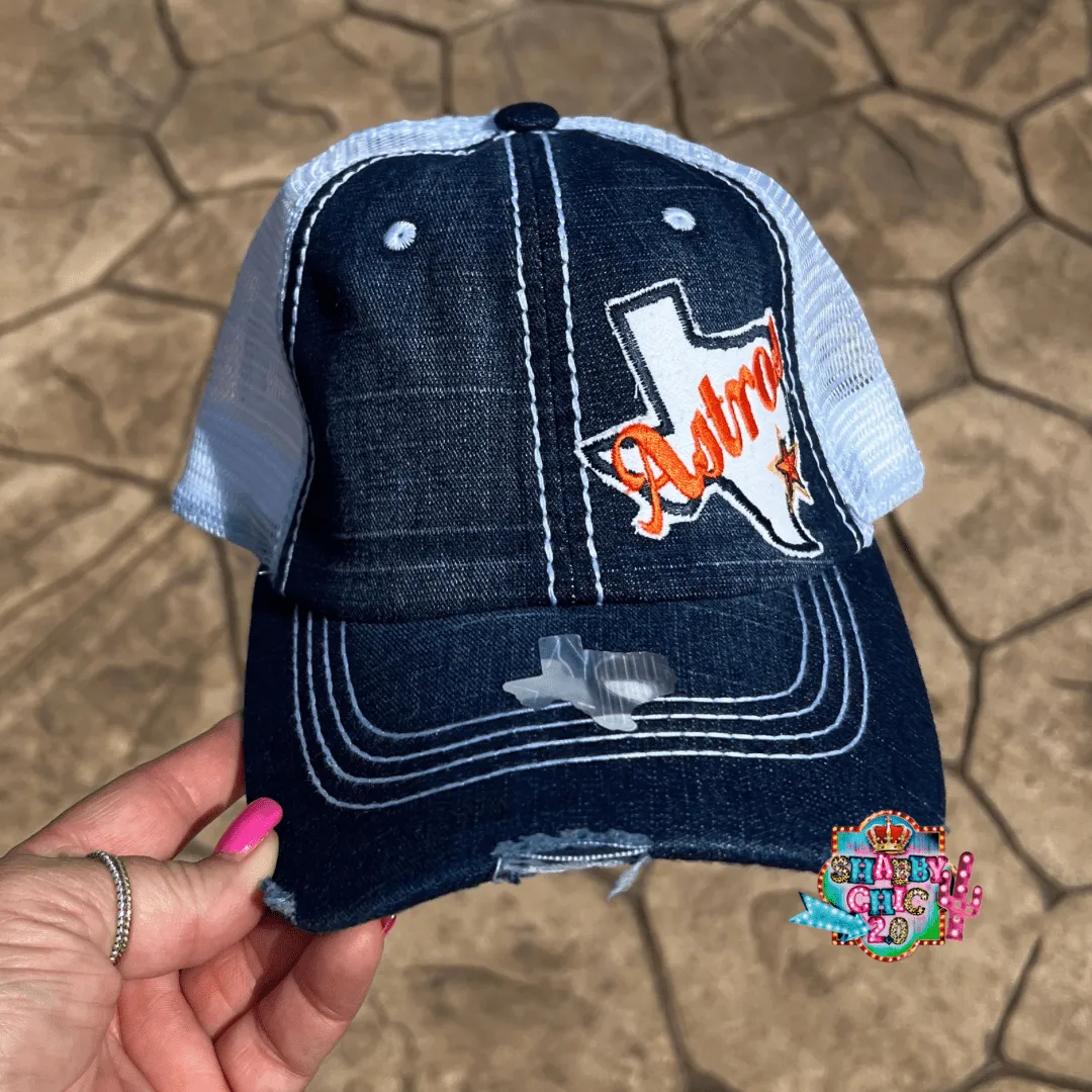 Baseball Team Cap - Denim
