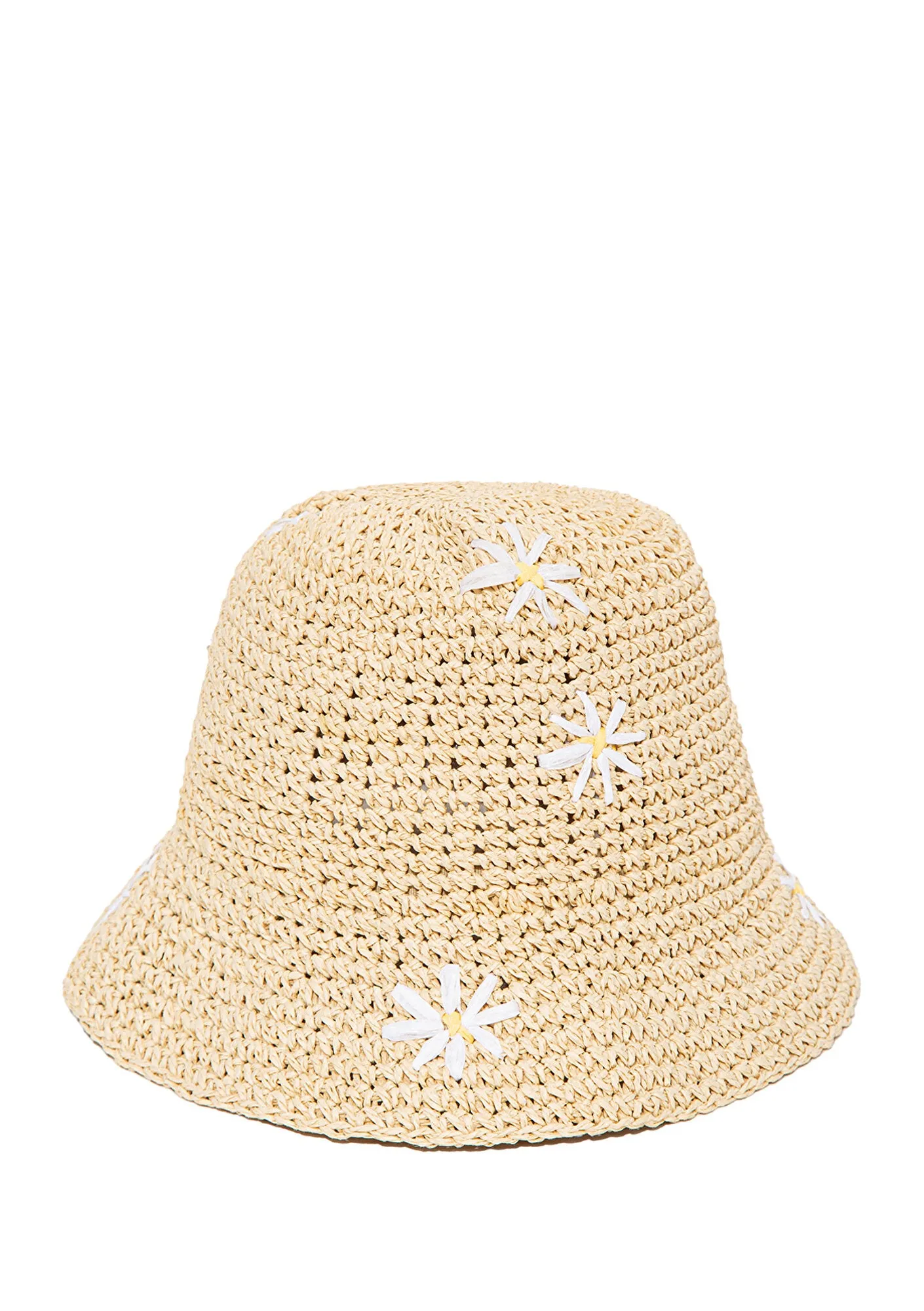 Beige Straw Hat