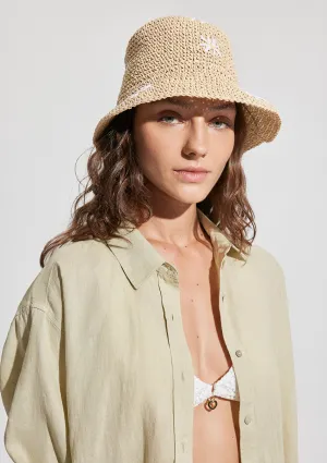 Beige Straw Hat