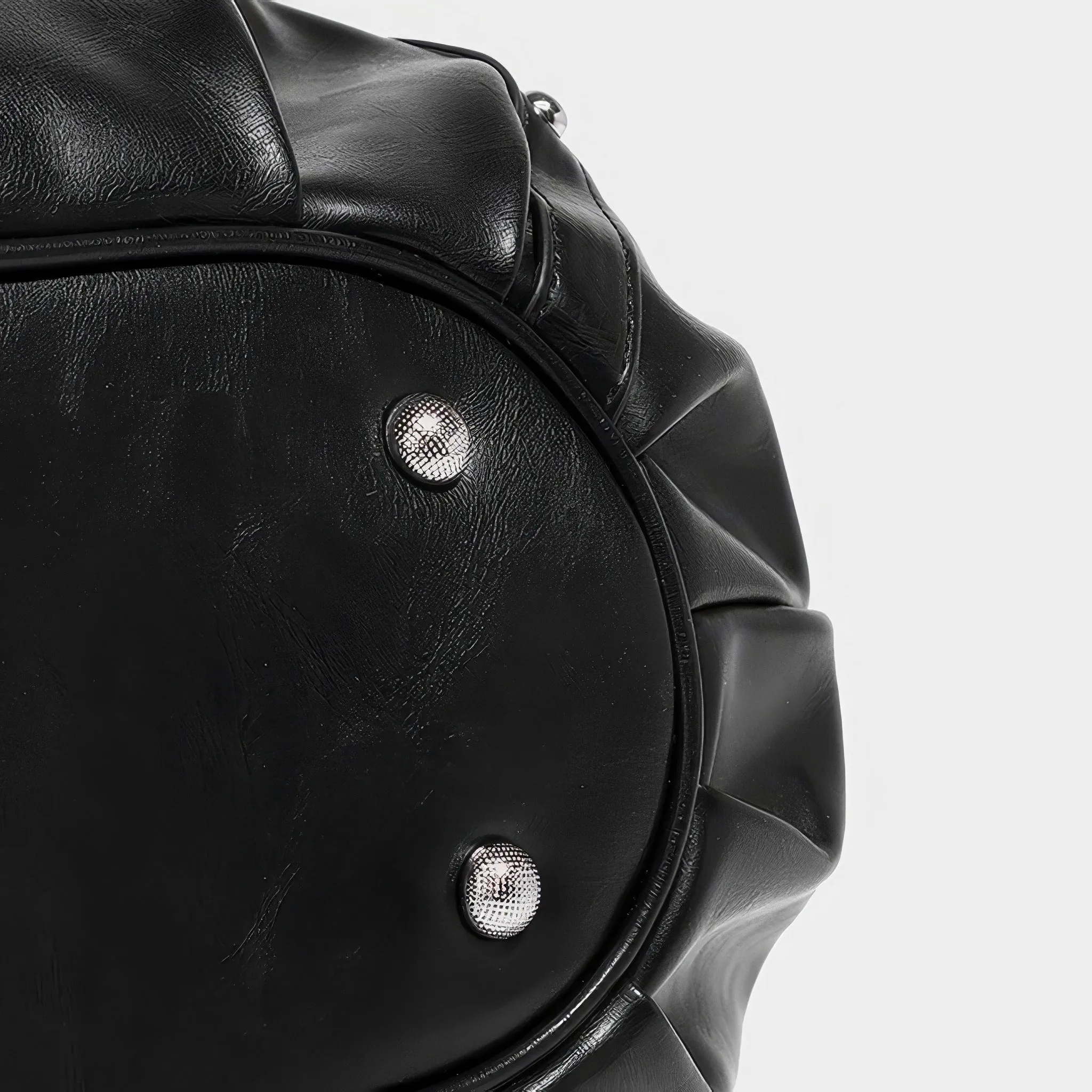 Belted Buckle Strap Soft Hobo Bag