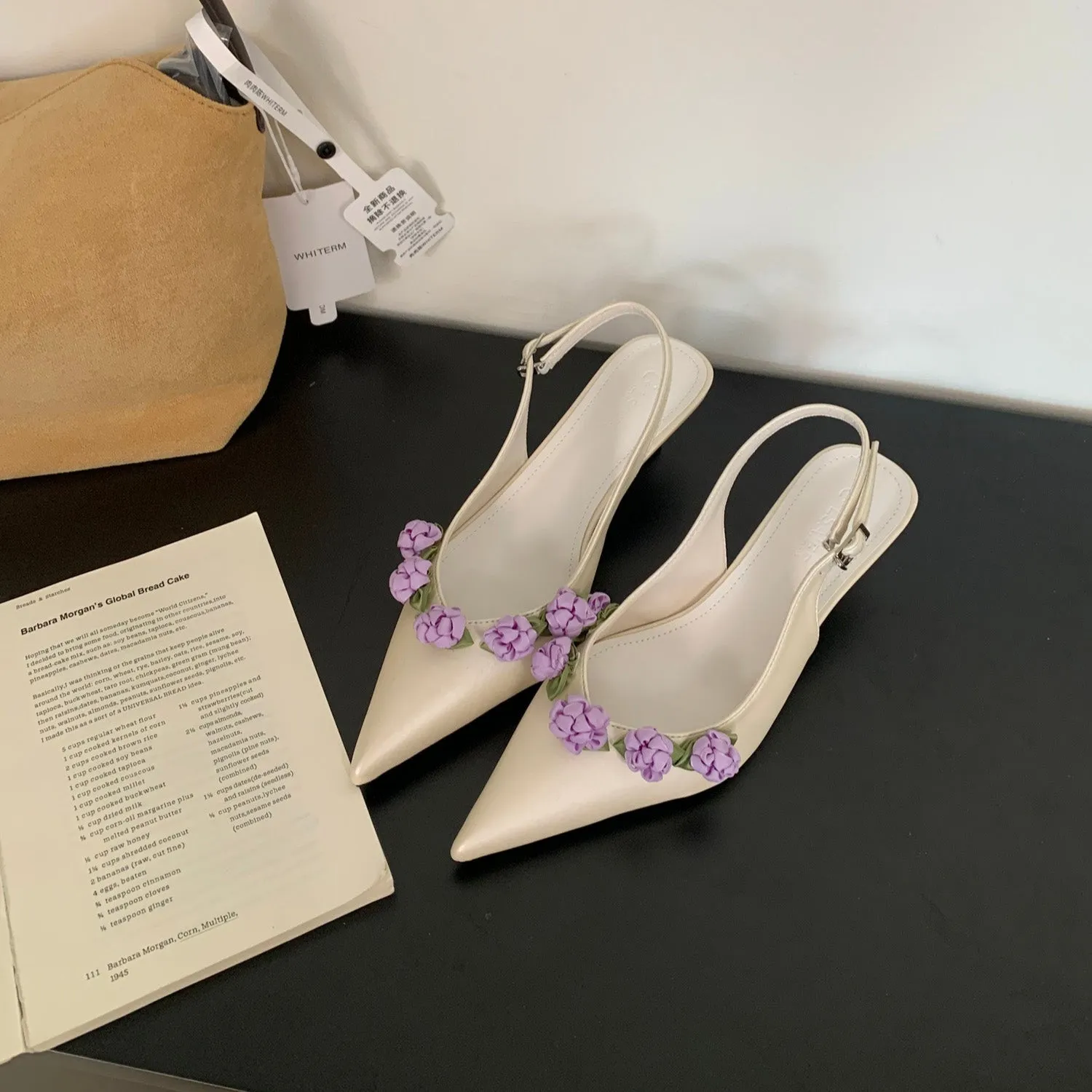 Blossom Slingback Heels