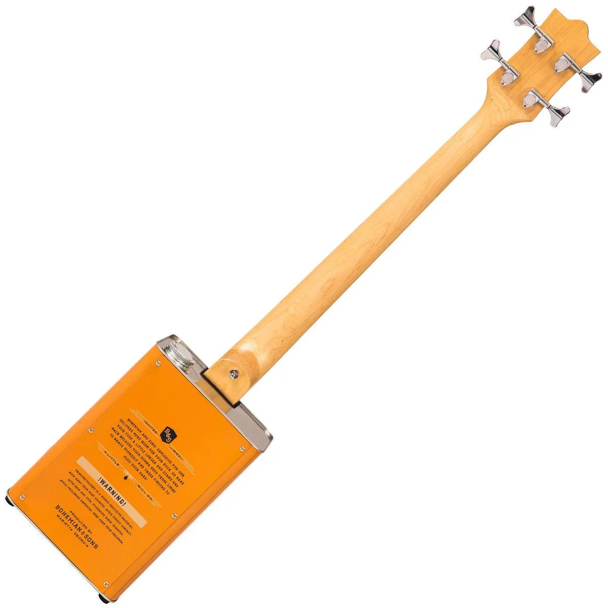 Bohemian Oil Can Bass Guitar ~ TNT