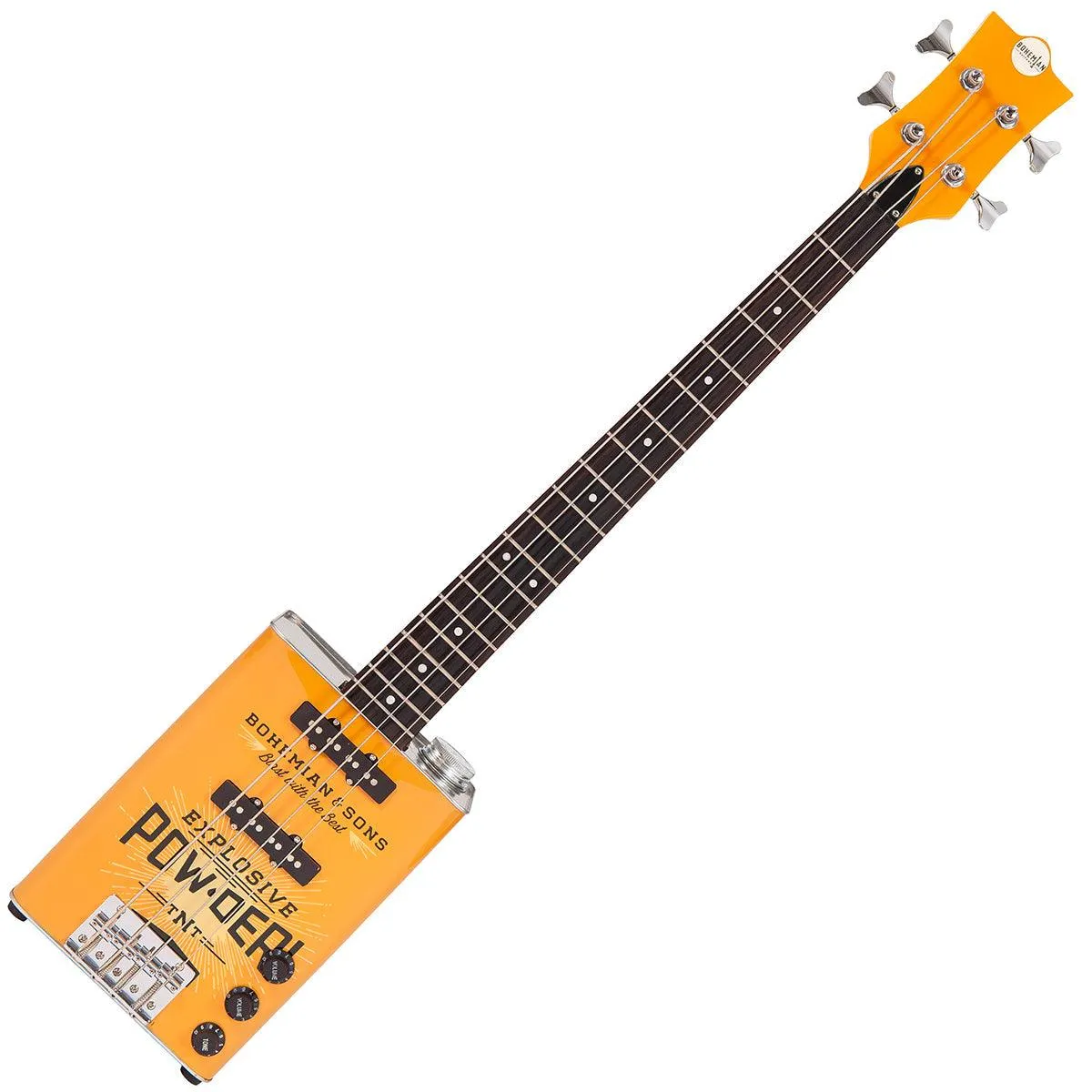 Bohemian Oil Can Bass Guitar ~ TNT