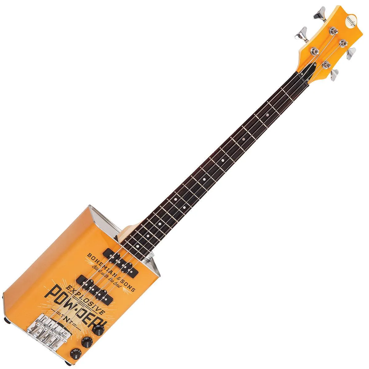 Bohemian Oil Can Bass Guitar ~ TNT