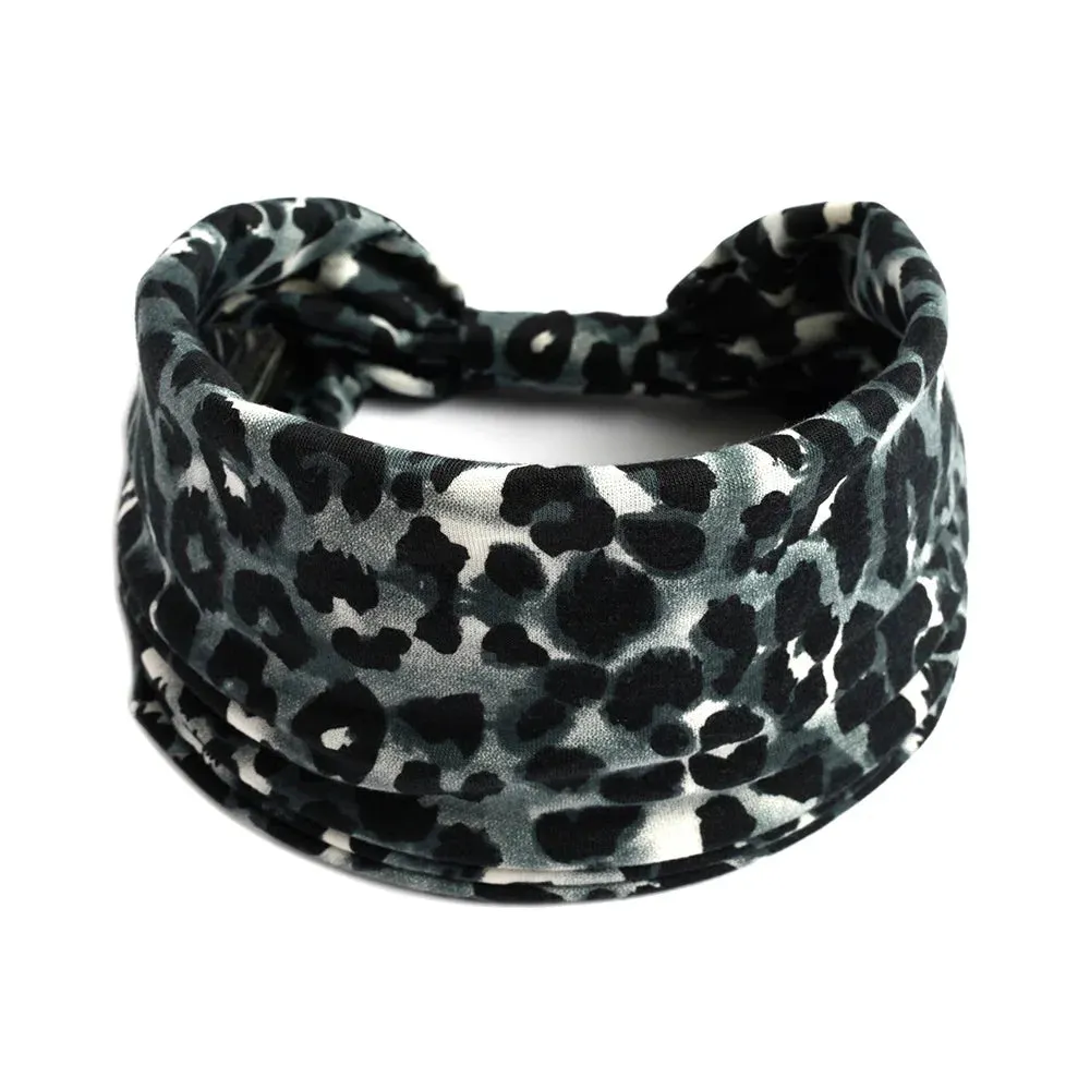 Bohemian Wide Cotton Stretch Headbands