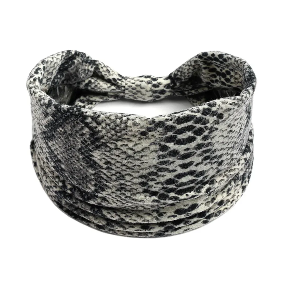 Bohemian Wide Cotton Stretch Headbands