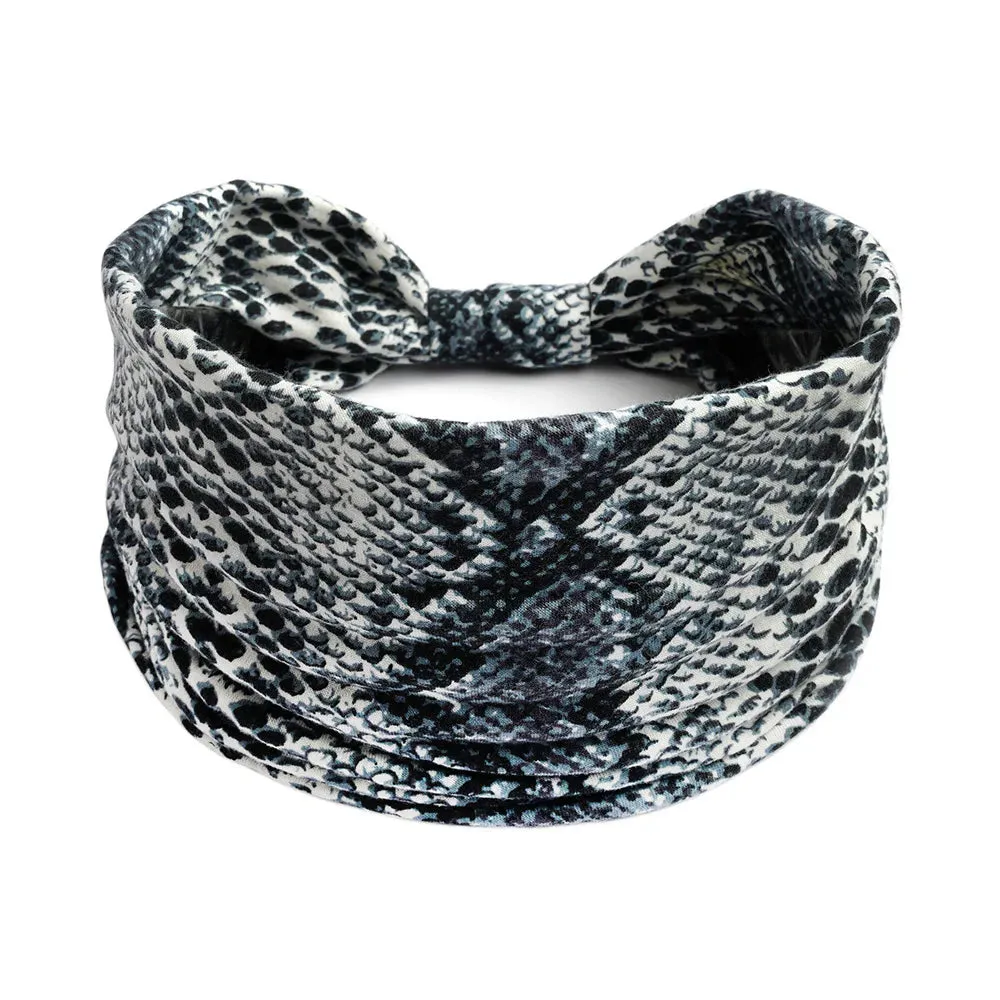 Bohemian Wide Cotton Stretch Headbands
