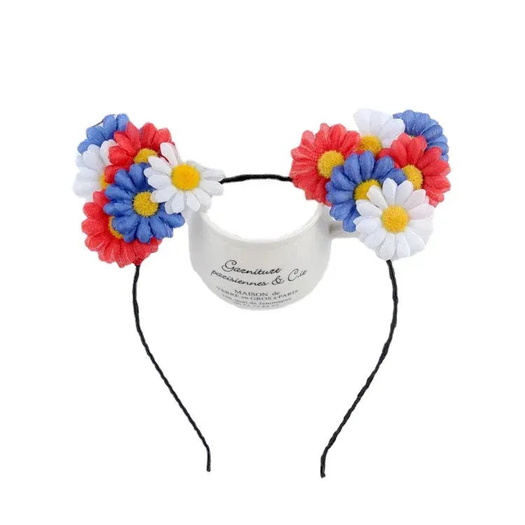 Boho Chic Daisy Girls Headbands