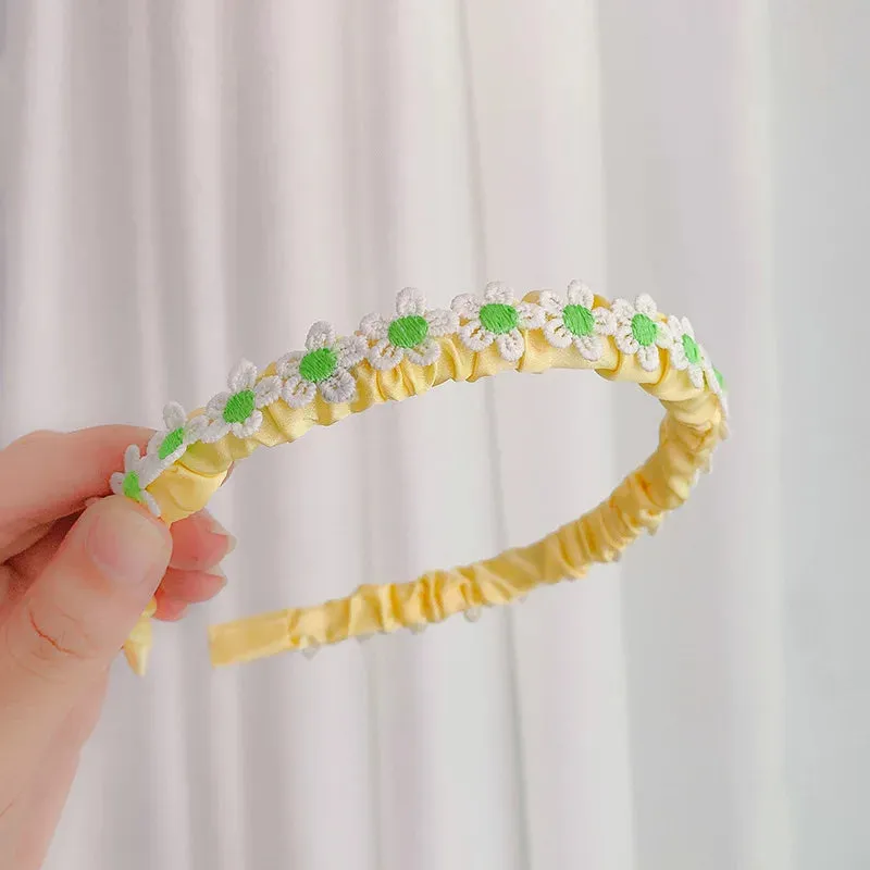 Boho Chic Daisy Girls Headbands