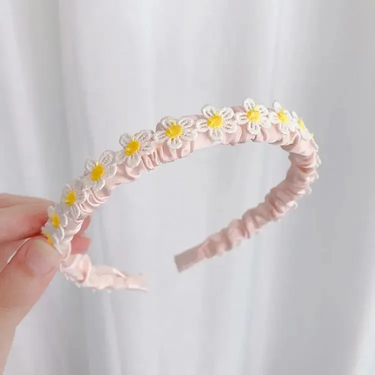 Boho Chic Daisy Girls Headbands