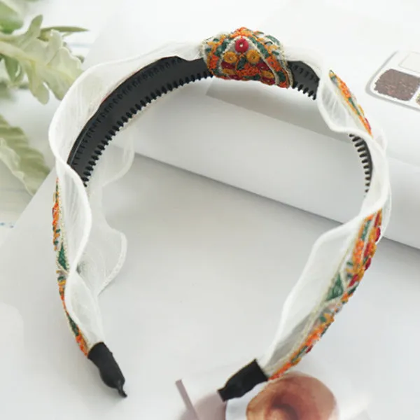 Boho Embroidered Headband 波西米亞民族風刺繡頭箍