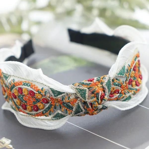 Boho Embroidered Headband 波西米亞民族風刺繡頭箍