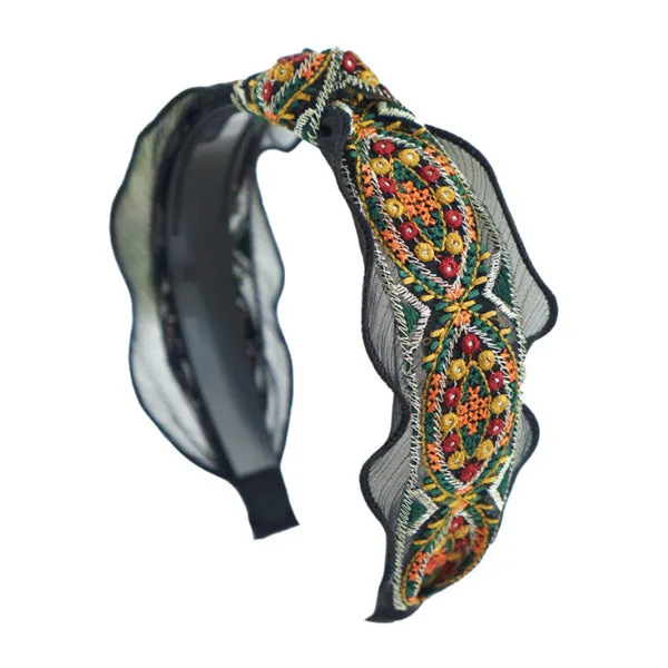Boho Embroidered Headband 波西米亞民族風刺繡頭箍