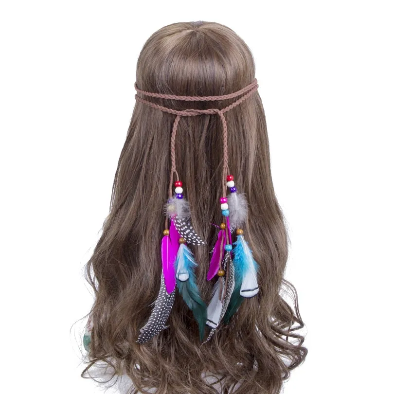 Boho Feather Headbands