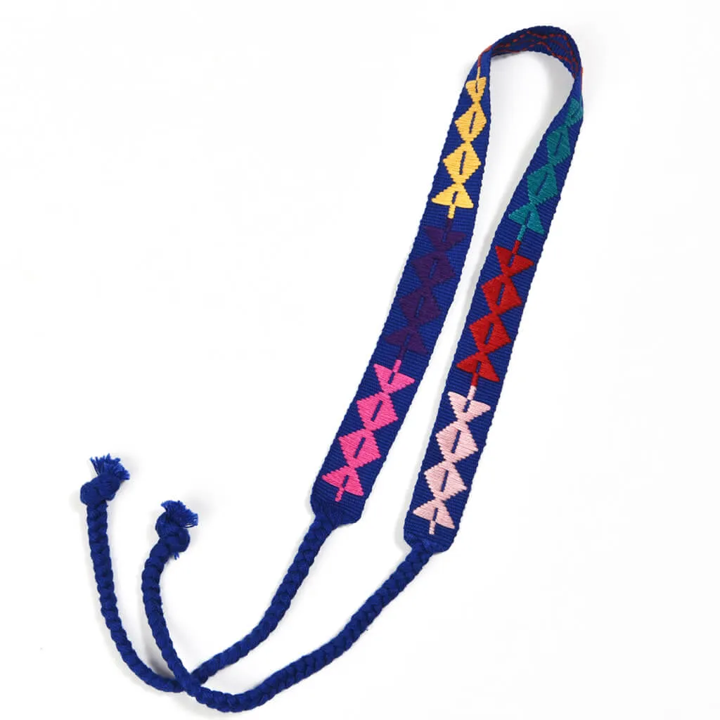 Boho Skinny Headband | Cobalt Blue