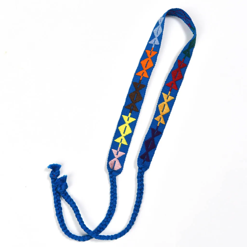 Boho Skinny Headband | Ocean Blue