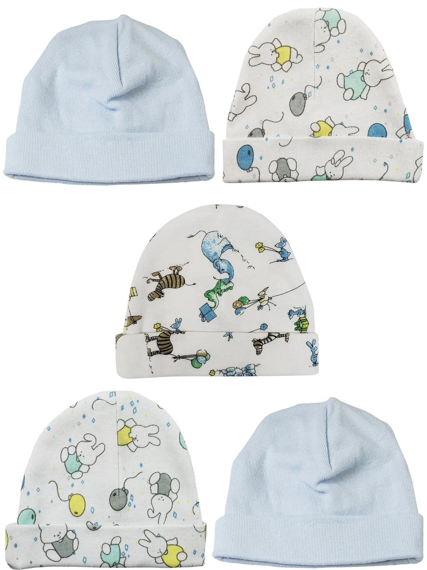 Boys Baby Caps (Pack of 5) LS_CAPS_BOYS