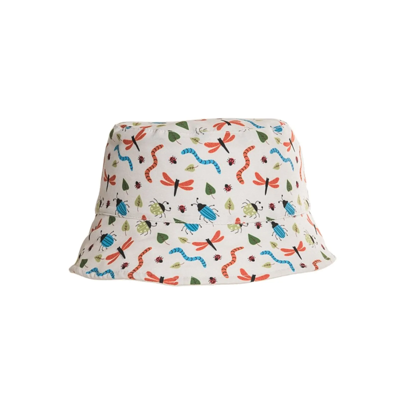 Boys Mini Beast Bucket Hat - Navy or White 1-2 Years