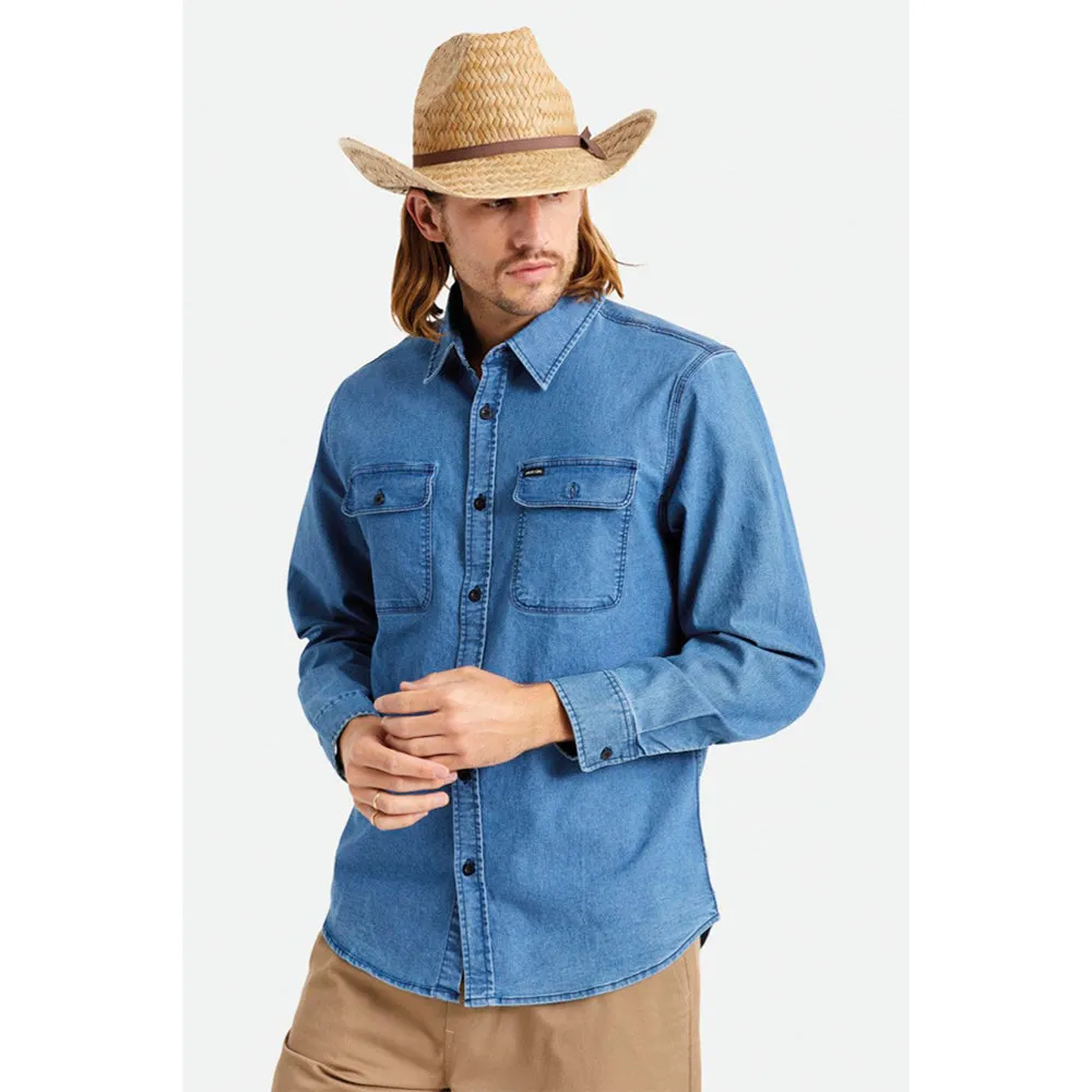 Brixton - Houston Straw Cowboy - Straw Hat - Natural