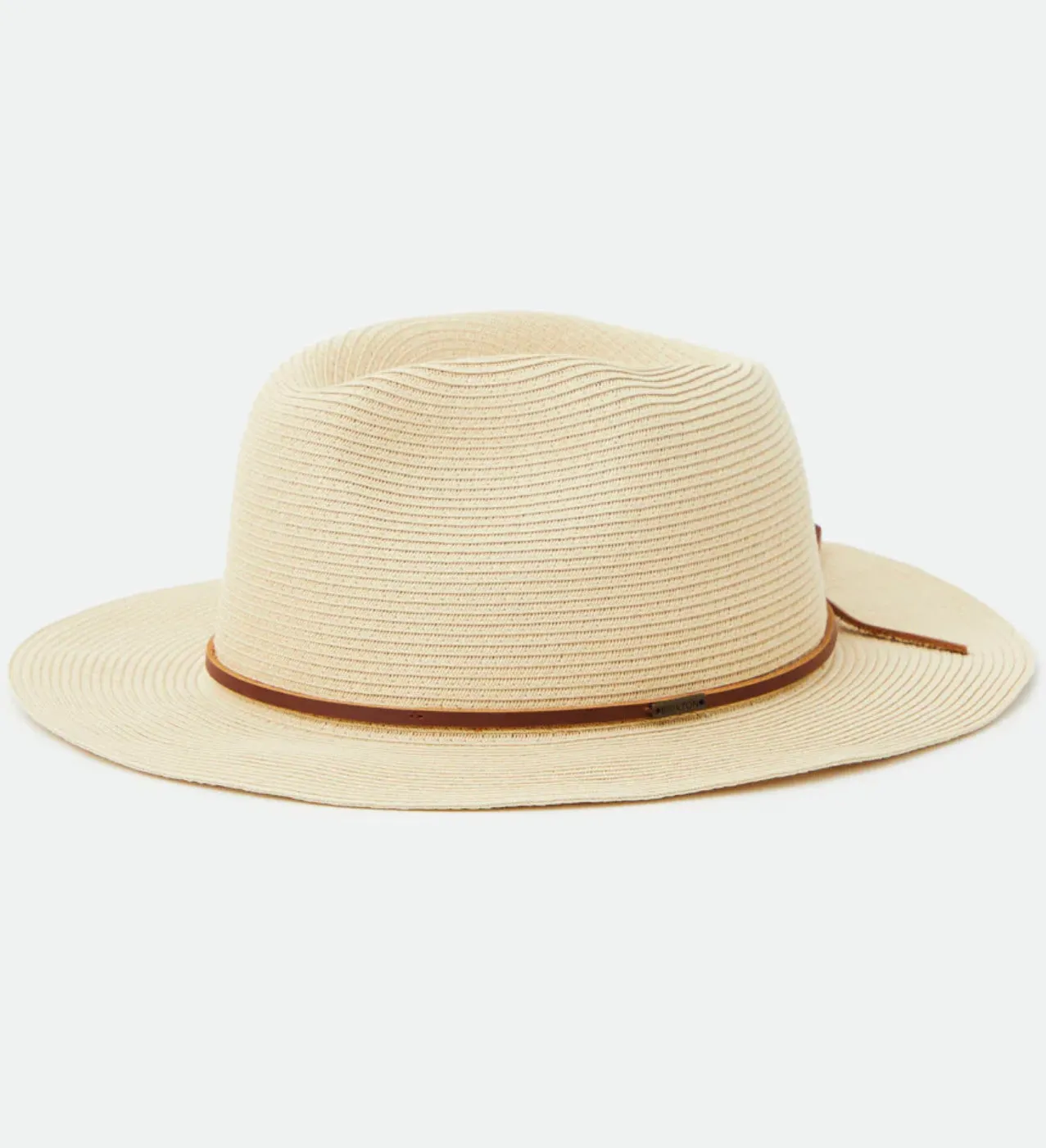 Brixton - Wesley Straw Packable Fedora