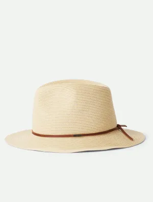Brixton - Wesley Straw Packable Fedora