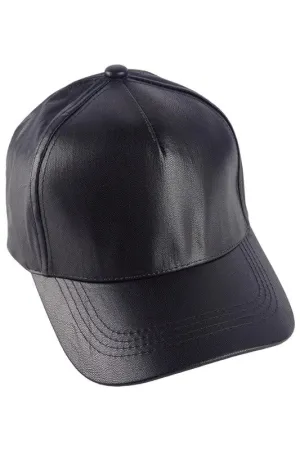 BRUNO VEGAN LEATHER HAT