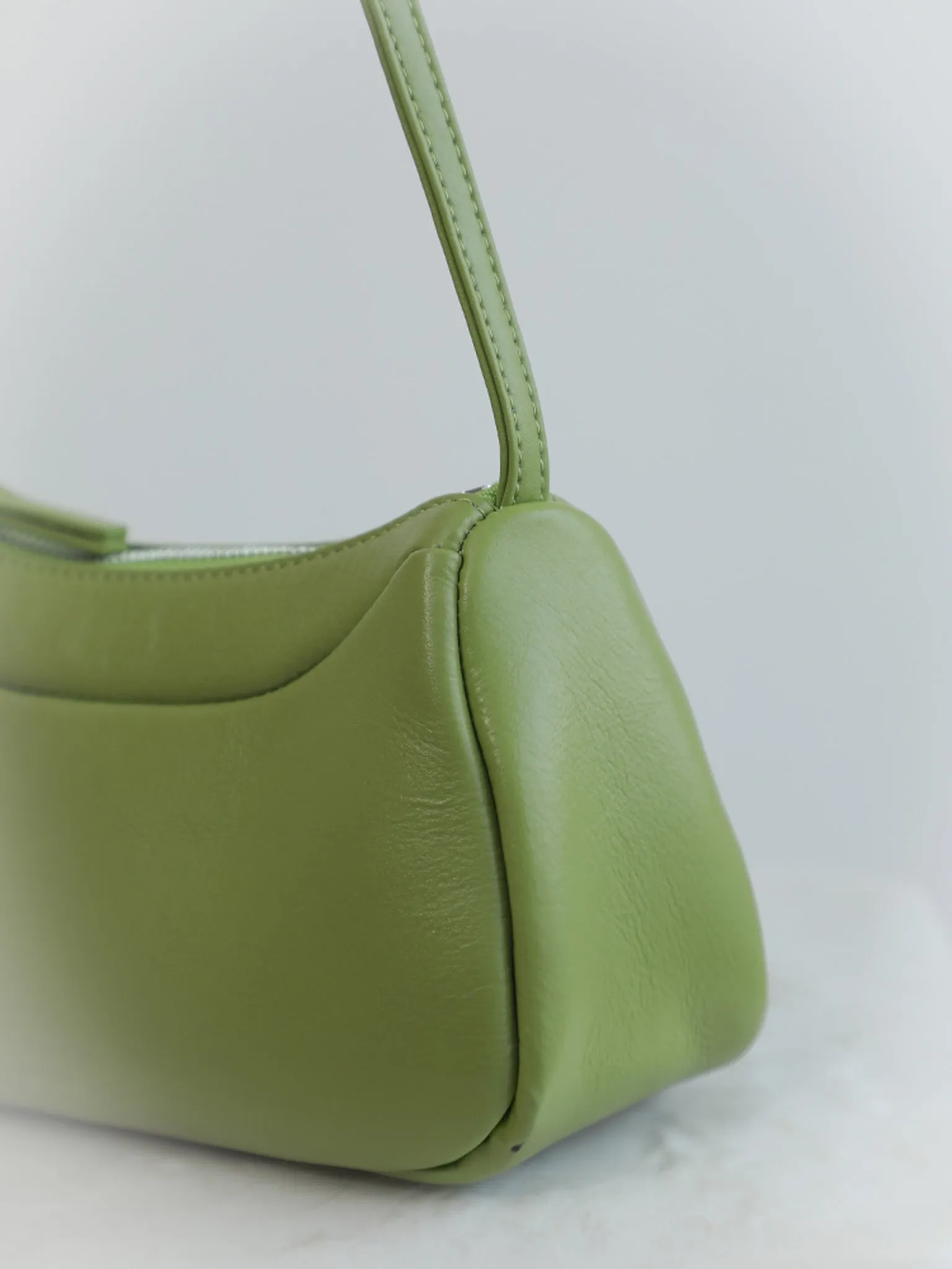 Bucks & Leather - Korean Leather Handbag HOBO Style