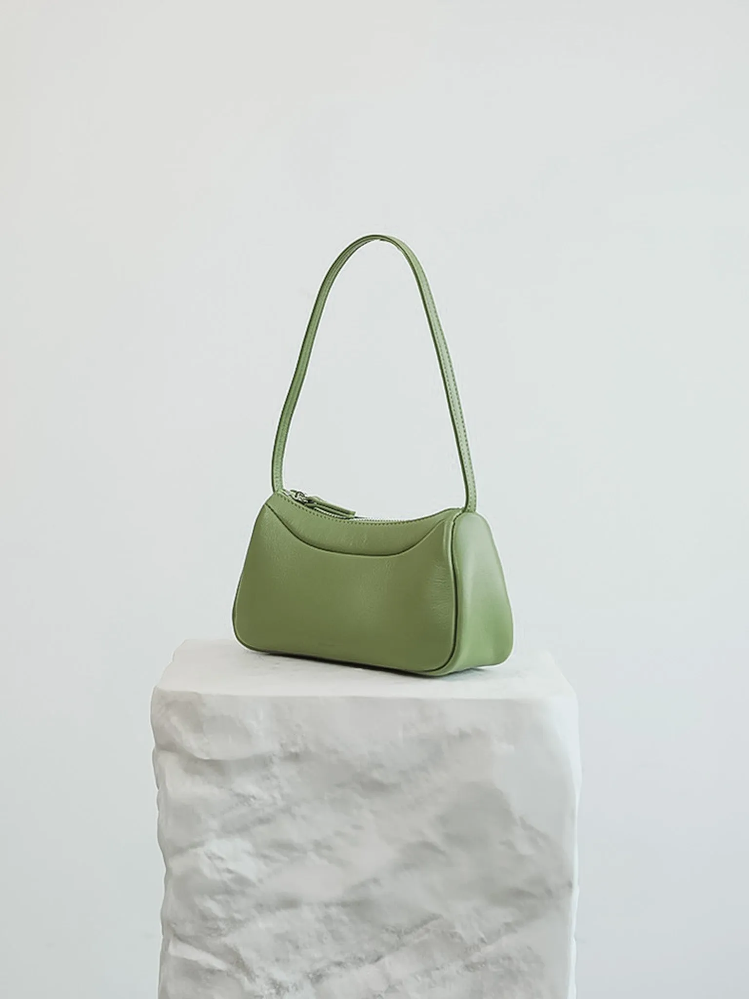 Bucks & Leather - Korean Leather Handbag HOBO Style