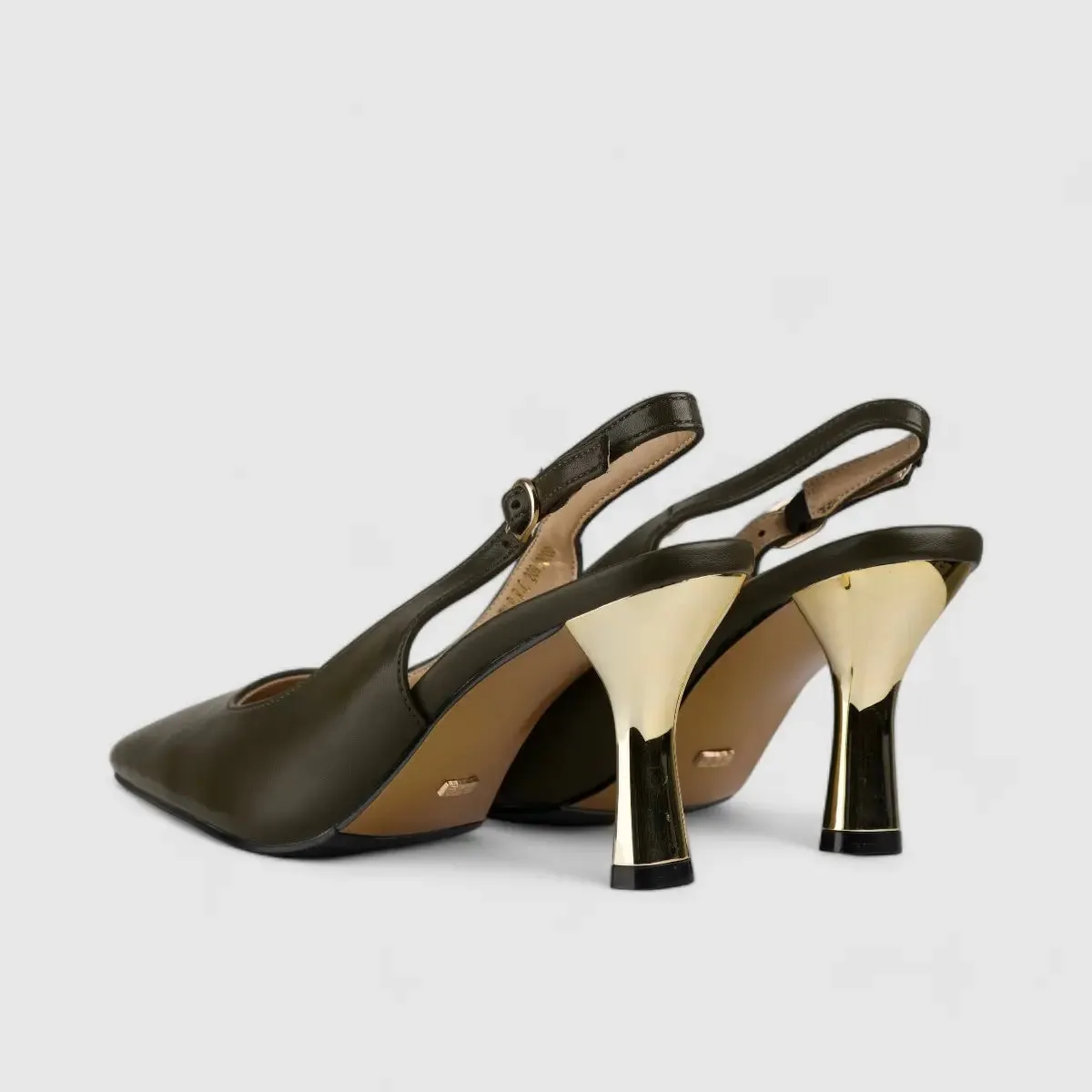 Bulbul Slingback Heel Olive CAR5026