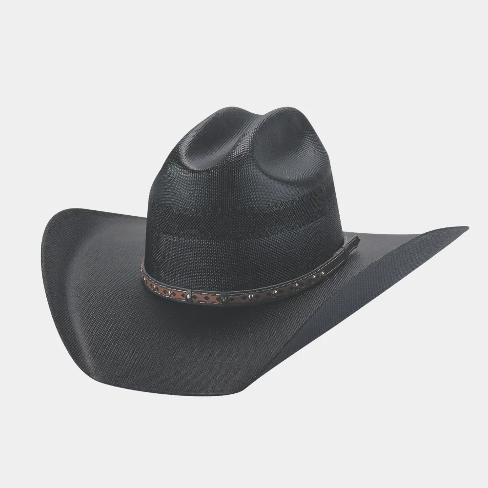 Bullhide Hometime 10X Straw Black Cowboy Hat
